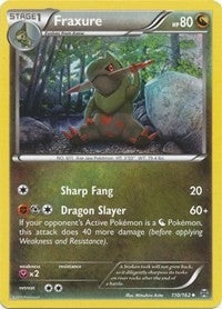 Image for Fraxure (110/162) (XY - BREAKthrough) - Pokemon