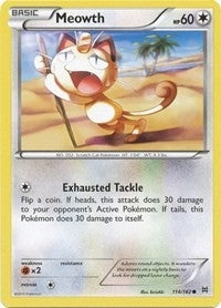 Image for Meowth (114/162) (XY - BREAKthrough) - Pokemon