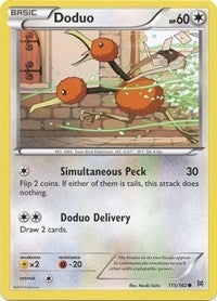 Image for Doduo (115) (115/162) (XY - BREAKthrough) - Pokemon