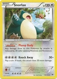 Image for Snorlax (118/162) (XY - BREAKthrough) - Pokemon