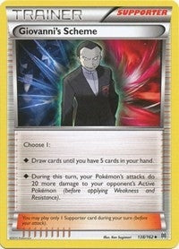 Image for Giovanni's Scheme (138/162) (XY - BREAKthrough) - Pokemon