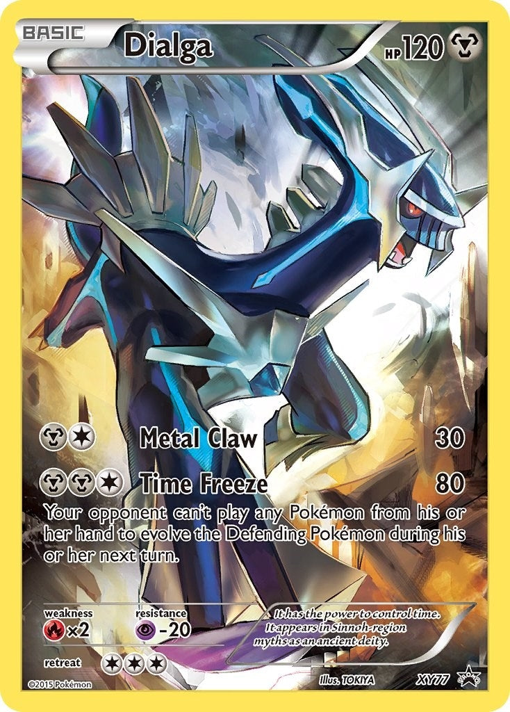 Image for Dialga (Full Art Promo) (XY77) (XY Promos) - Pokemon