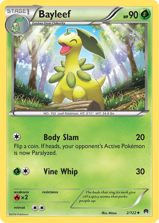 Image for Bayleef (2/122) (XY - BREAKpoint) - Pokemon