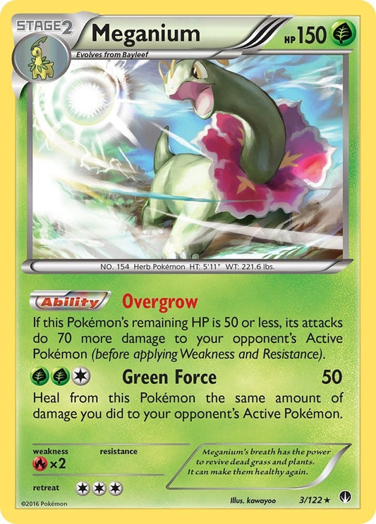 Image for Meganium (3/122) (XY - BREAKpoint) - Pokemon
