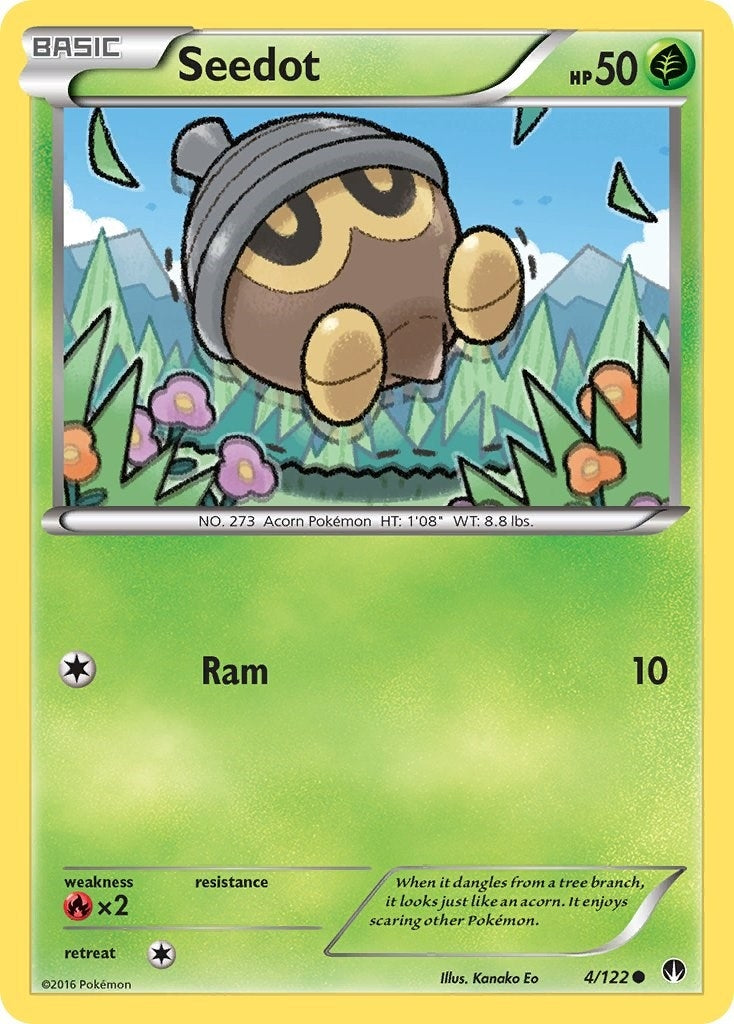 Image for Seedot (4/122) (XY - BREAKpoint) - Pokemon