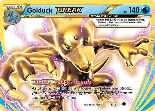 Image for Golduck BREAK (18/122) (XY - BREAKpoint) - Pokemon