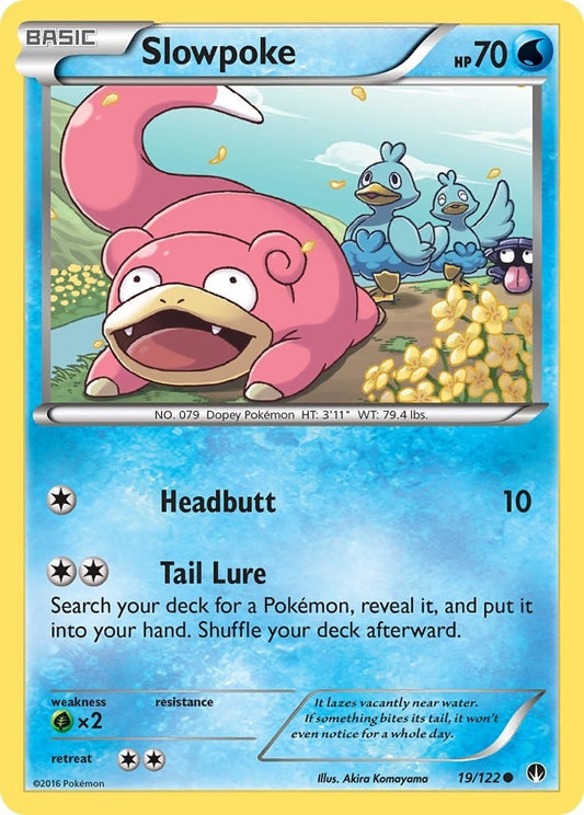 Image for Slowpoke (19/122) (XY - BREAKpoint) - Pokemon