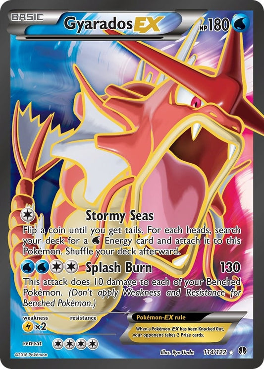 Image for Gyarados EX (Full Art) (114/122) (XY - BREAKpoint) - Pokemon