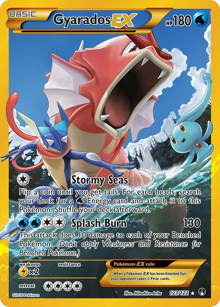 Image for Gyarados EX (Secret) (123/122) (XY - BREAKpoint) - Pokemon