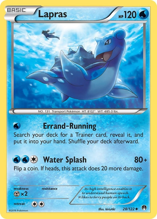 Image for Lapras (28/122) (XY - BREAKpoint) - Pokemon