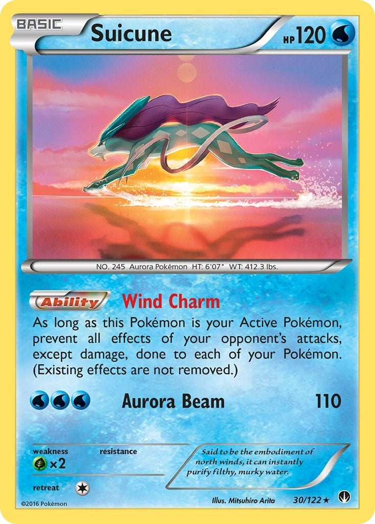 Image for Suicune (30/122) (XY - BREAKpoint) - Pokemon
