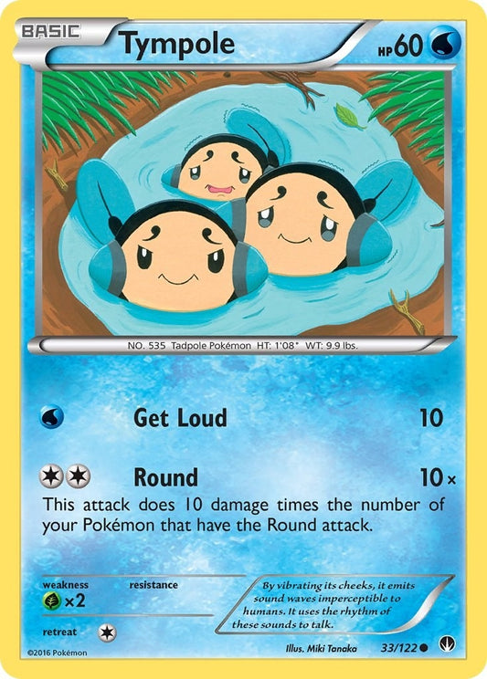 Image for Tympole (33/122) (XY - BREAKpoint) - Pokemon