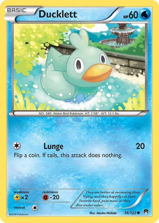Image for Ducklett (36/122) (XY - BREAKpoint) - Pokemon
