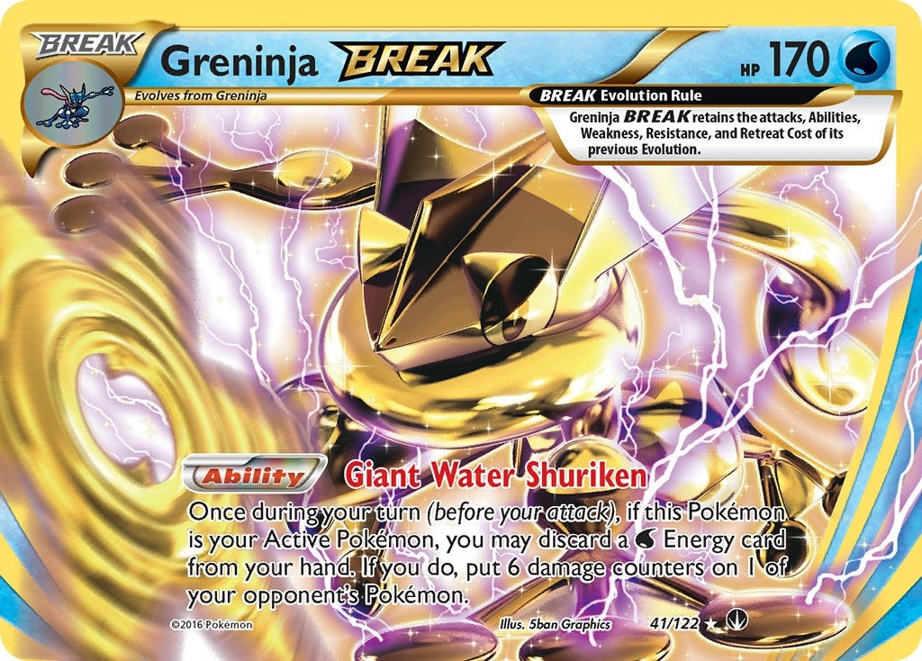 Image for Greninja BREAK (41/122) (XY - BREAKpoint) - Pokemon