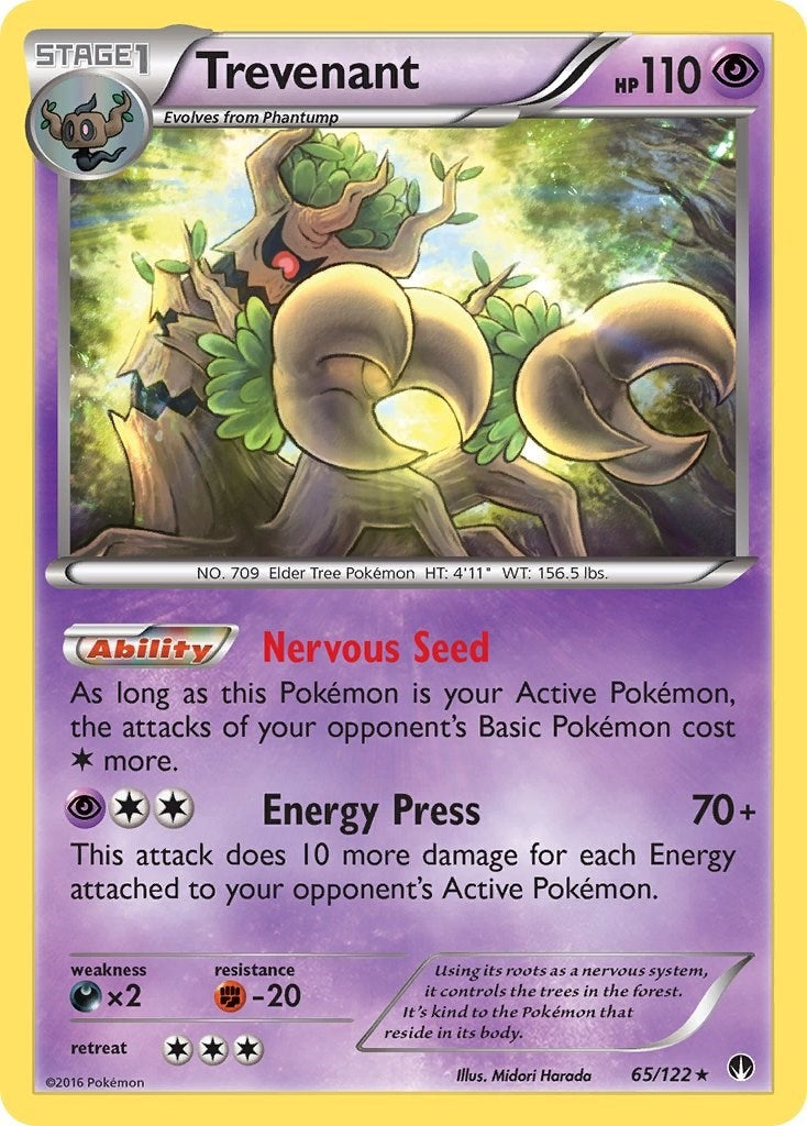 Image for Trevenant (65/122) (XY - BREAKpoint) - Pokemon