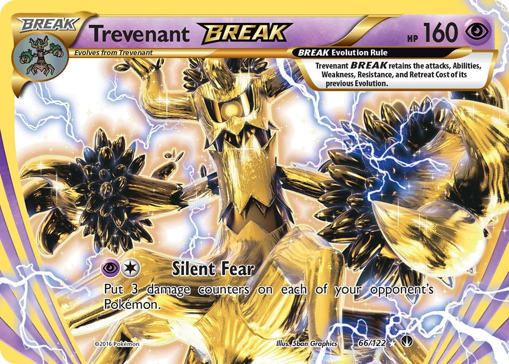 Image for Trevenant BREAK (66/122) (XY - BREAKpoint) - Pokemon