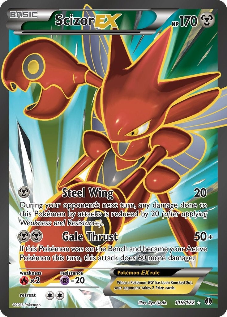 Image for Scizor EX (Full Art) (119/122) (XY - BREAKpoint) - Pokemon