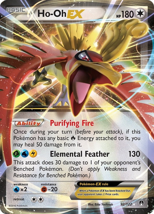 Image for Ho-Oh EX (92/122) (XY - BREAKpoint) - Pokemon