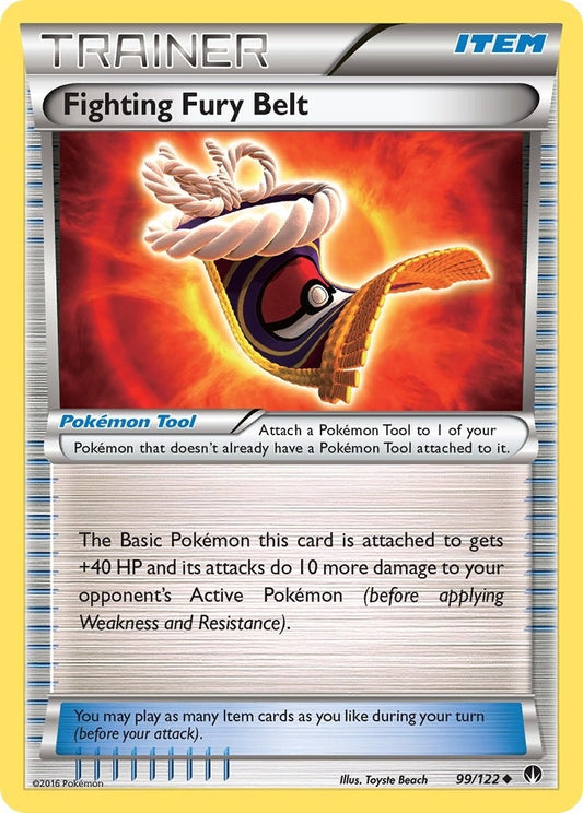 Image for Fighting Fury Belt (99/122) (XY - BREAKpoint) - Pokemon