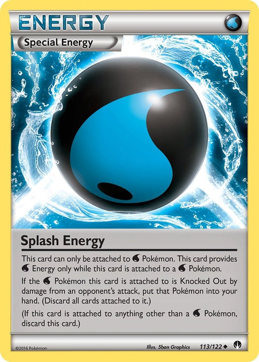 Image for Splash Energy (113/122) (XY - BREAKpoint) - Pokemon