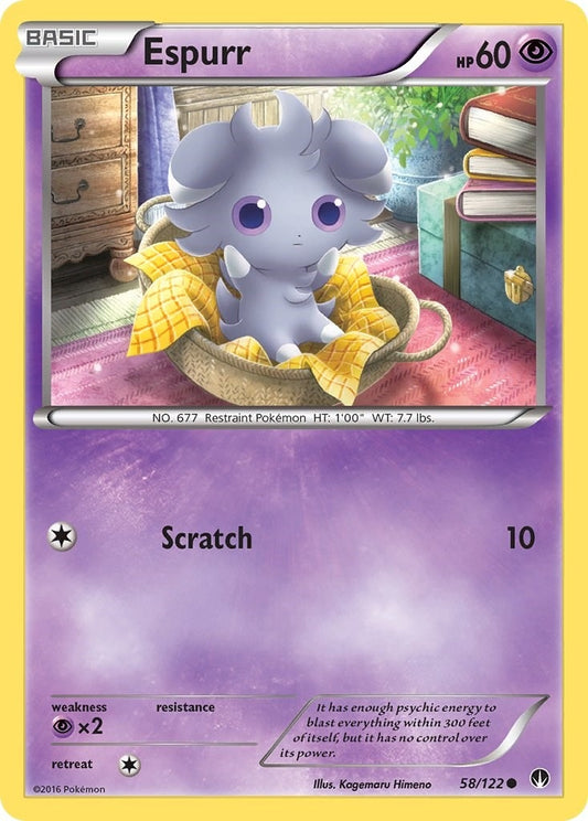Image for Espurr (58/122) (XY - BREAKpoint) - Pokemon