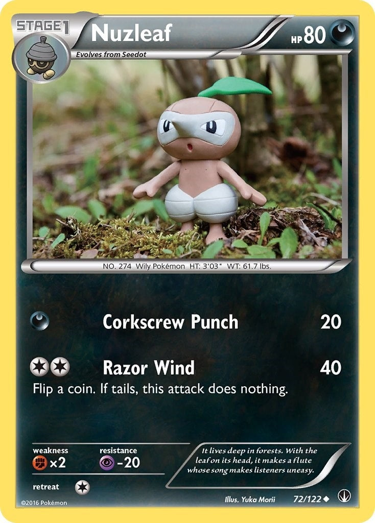 Image for Nuzleaf (72/122) (XY - BREAKpoint) - Pokemon
