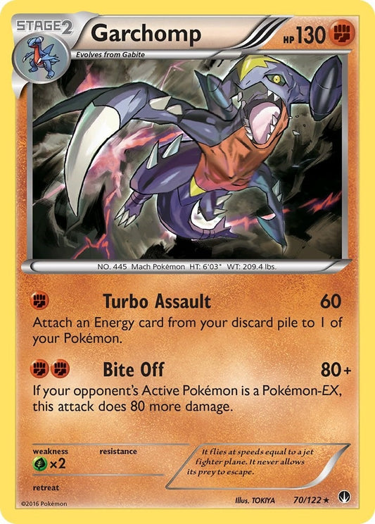 Image for Garchomp (70/122) (XY - BREAKpoint) - Pokemon