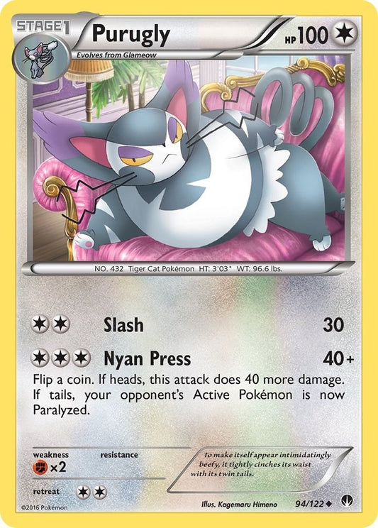 Image for Purugly (94/122) (XY - BREAKpoint) - Pokemon