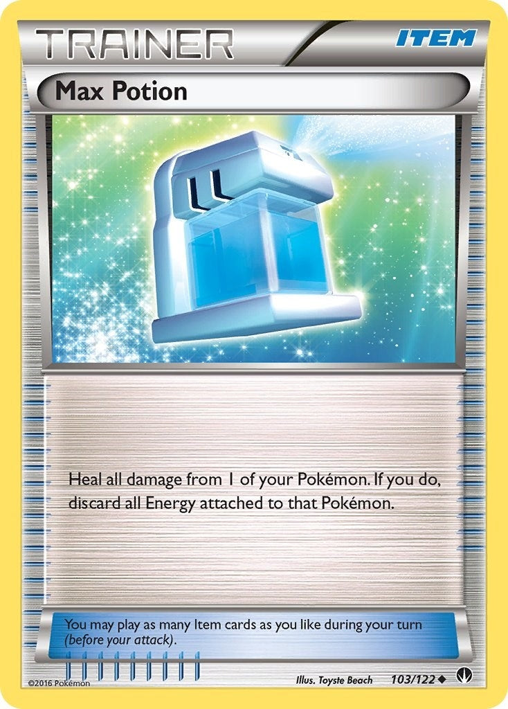 Image for Max Potion (103/122) (XY - BREAKpoint) - Pokemon