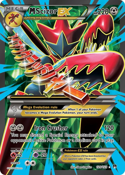 Image for M Scizor EX (Full Art) (120/122) (XY - BREAKpoint) - Pokemon
