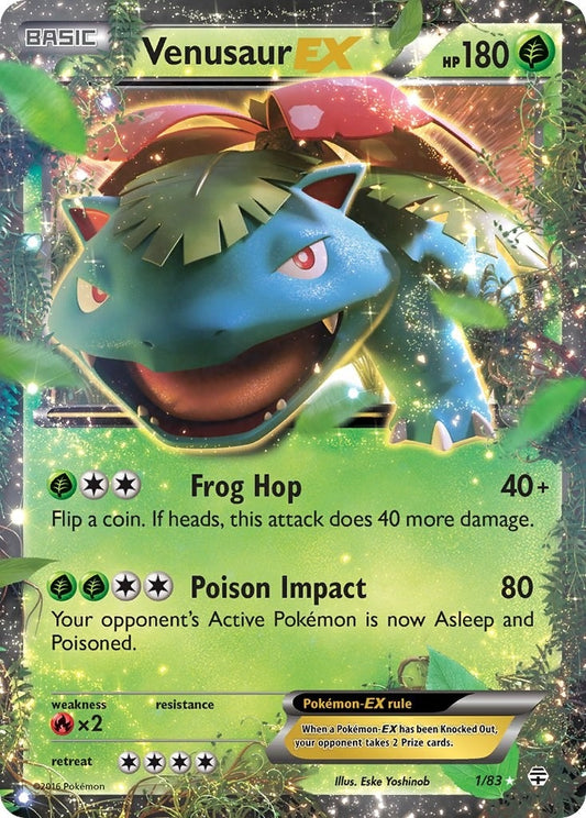 Image for Venusaur EX (1/83) (Generations) - Pokemon