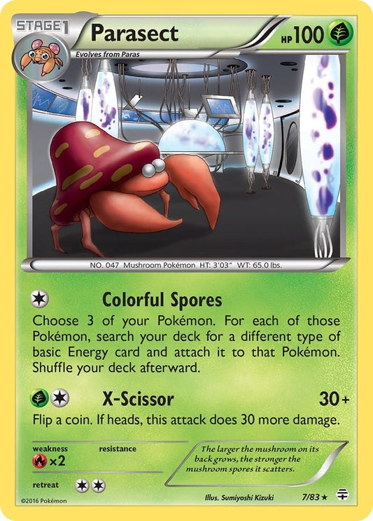 Image for Parasect (7/83) (Generations) - Pokemon
