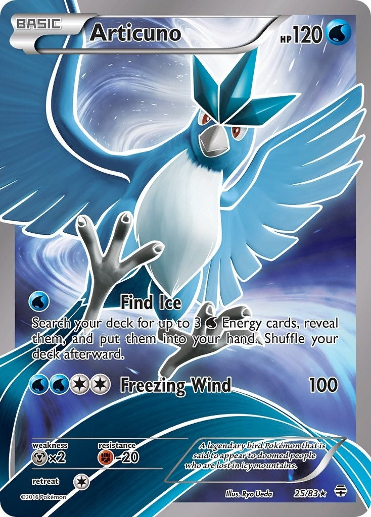 Image for Articuno (25/83) (Generations) - Pokemon