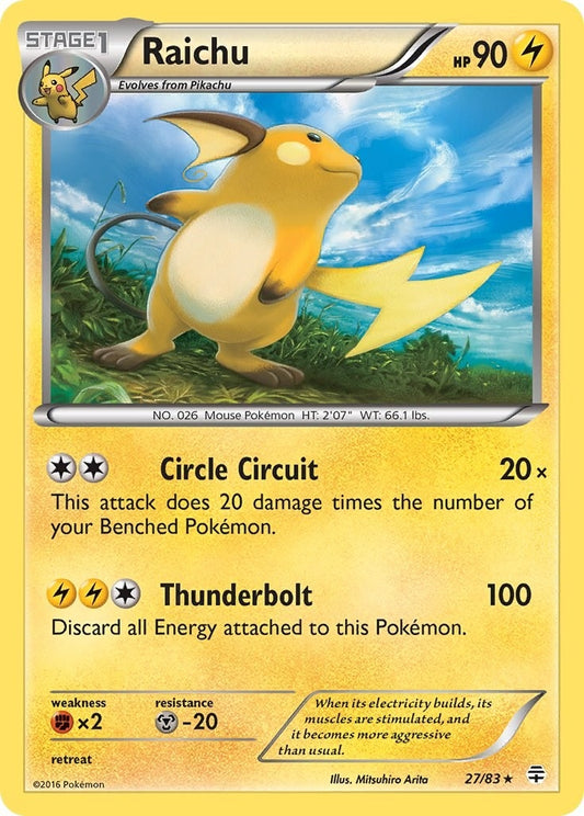 Image for Raichu (27/83) (Generations) - Pokemon