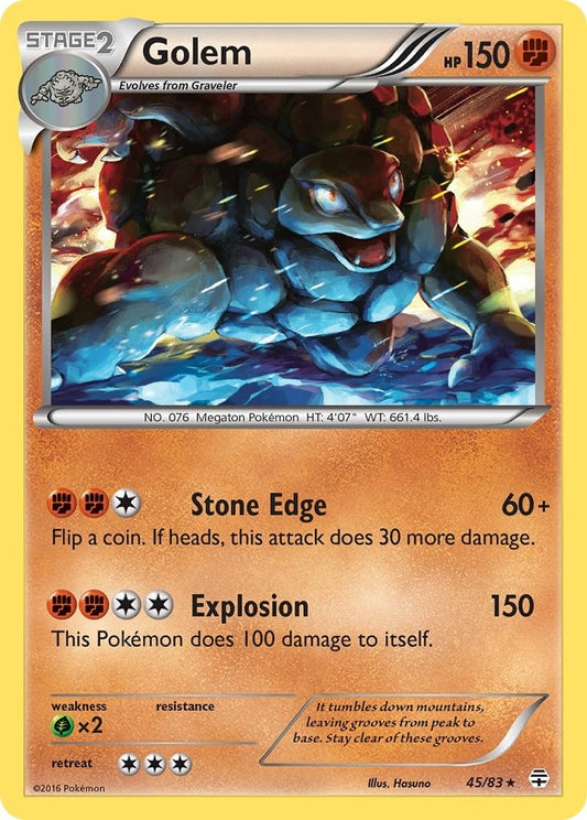 Image for Golem (45/83) (Generations) - Pokemon