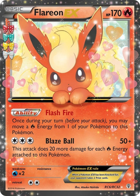 Image for Flareon EX (RC6/RC32) (Generations: Radiant Collection) - Pokemon