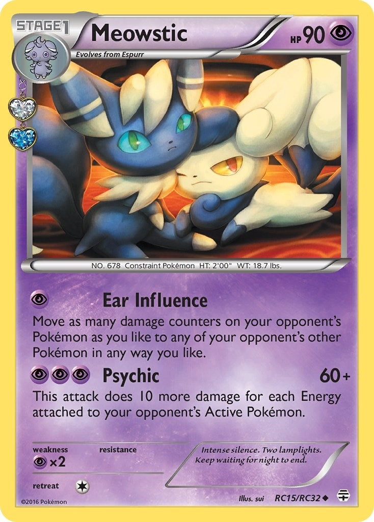 Image for Meowstic (RC15/RC32) (Generations: Radiant Collection) - Pokemon