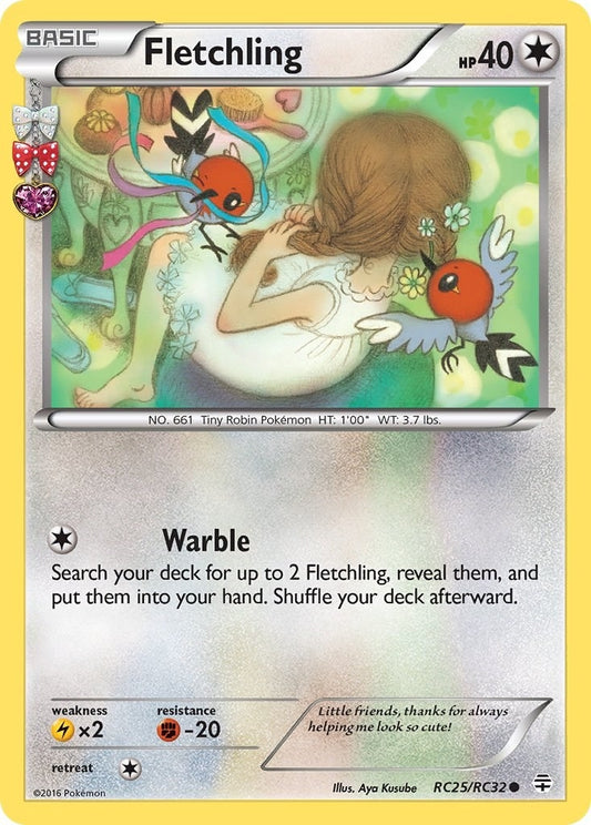 Image for Fletchling (RC25/RC32) (Generations: Radiant Collection) - Pokemon