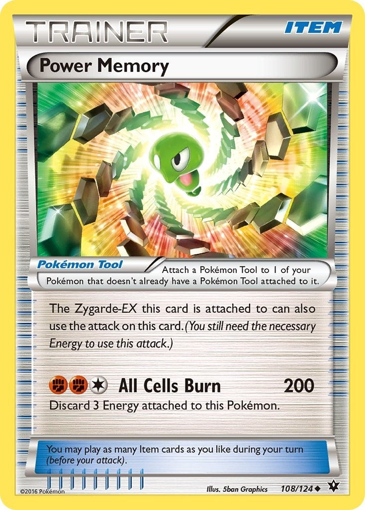 Image for Power Memory (108/124) (XY - Fates Collide) - Pokemon