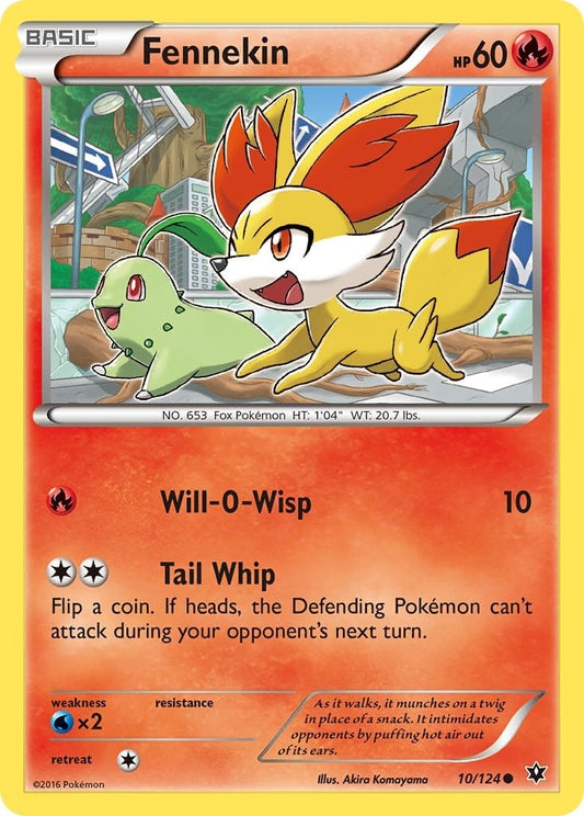 Image for Fennekin (10) (10/124) (XY - Fates Collide) - Pokemon