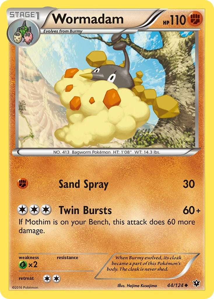 Image for Wormadam (44) (44/124) (XY - Fates Collide) - Pokemon