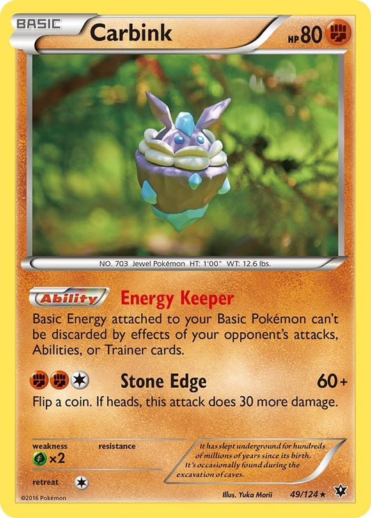 Image for Carbink (49) (49/124) (XY - Fates Collide) - Pokemon