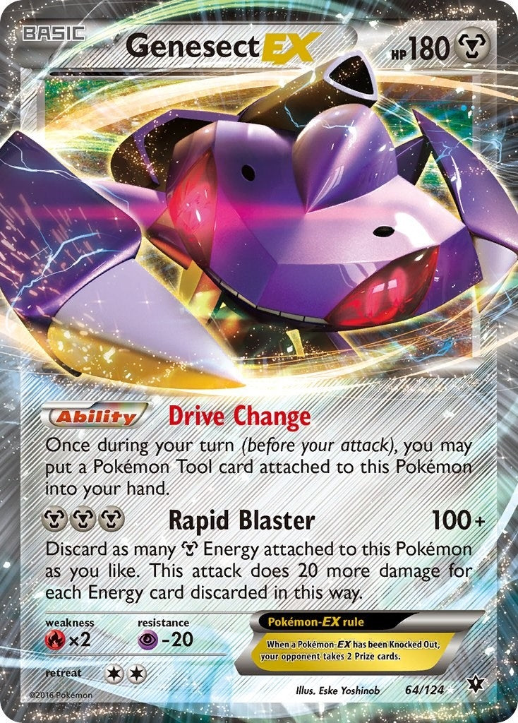 Image for Genesect EX (64/124) (XY - Fates Collide) - Pokemon