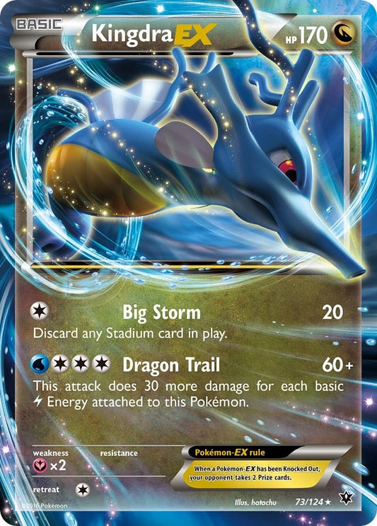 Image for Kingdra EX (73/124) (XY - Fates Collide) - Pokemon