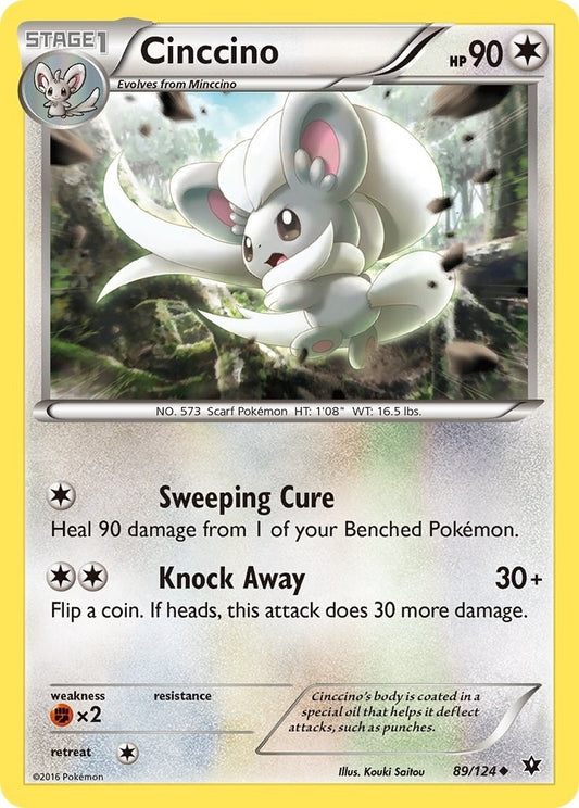 Image for Cinccino (89) (89/124) (XY - Fates Collide) - Pokemon