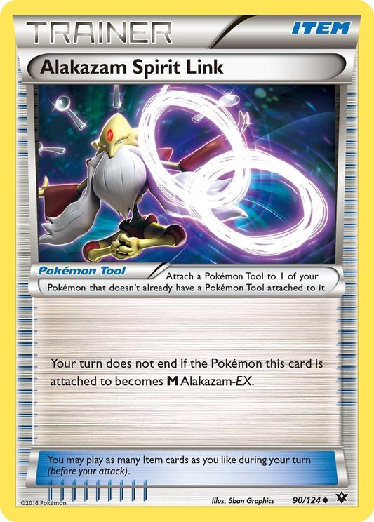 Image for Alakazam Spirit Link (90/124) (XY - Fates Collide) - Pokemon