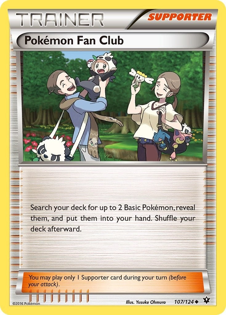 Image for Pokemon Fan Club (107/124) (XY - Fates Collide) - Pokemon