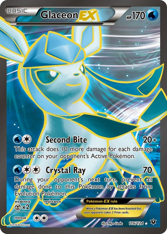Image for Glaceon EX (Full Art) (116/124) (XY - Fates Collide) - Pokemon