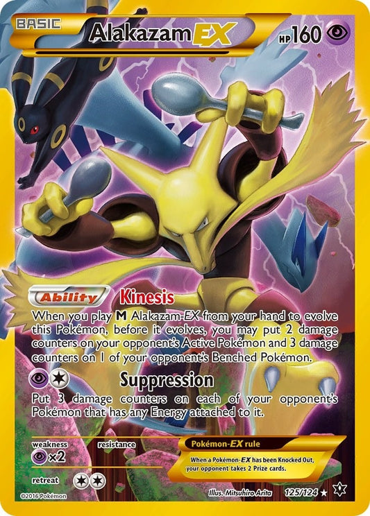 Image for Alakazam EX (Secret) (125/124) (XY - Fates Collide) - Pokemon