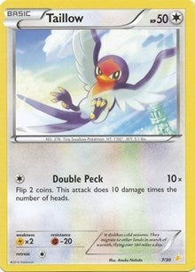 Image for Taillow (7/30) (XY Trainer Kit: Pikachu Libre & Suicune) - Pokemon